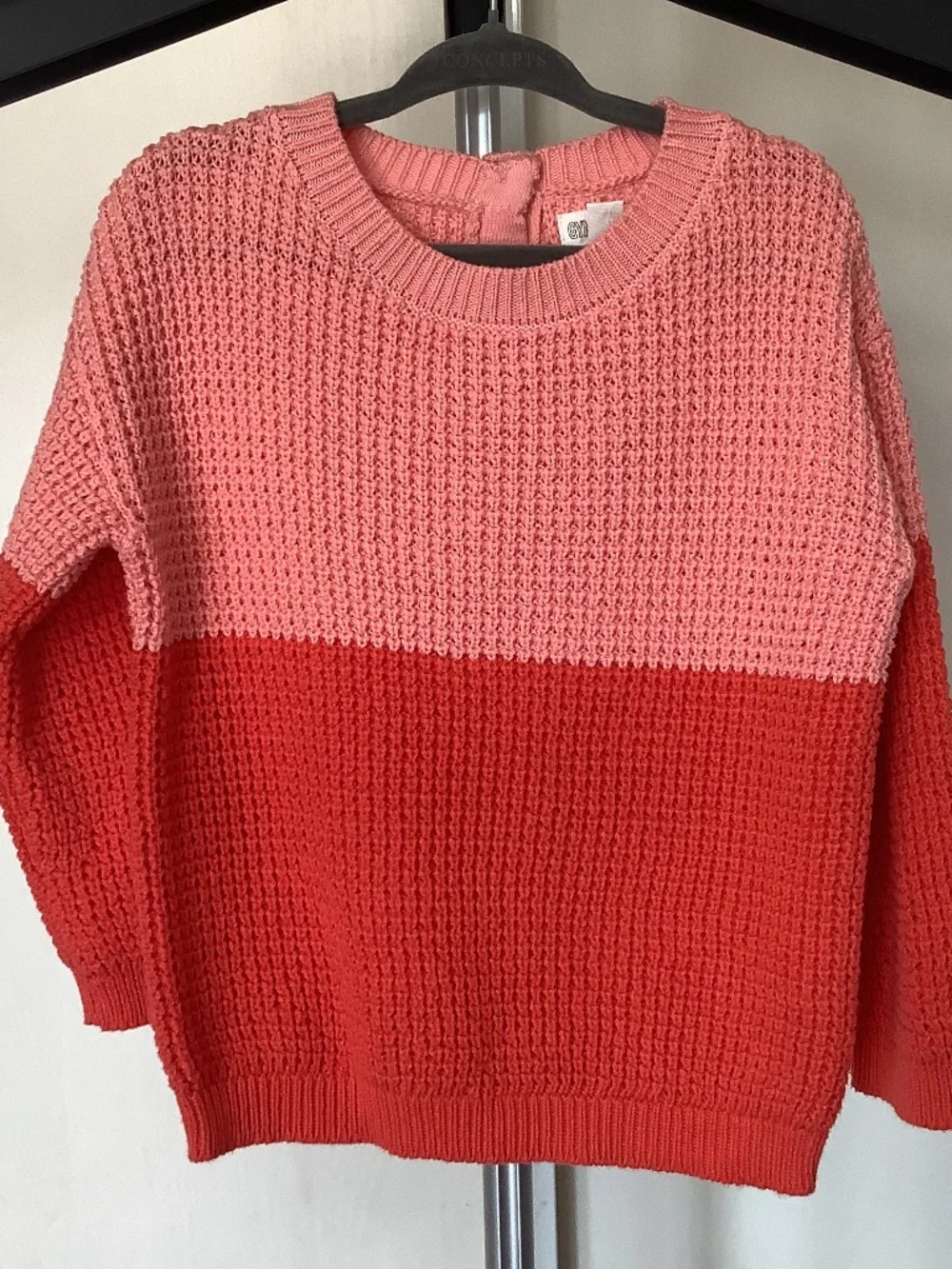 NWT Gymboree Baby Girls Colorful Striped Peach Knit Sweater Size 2T